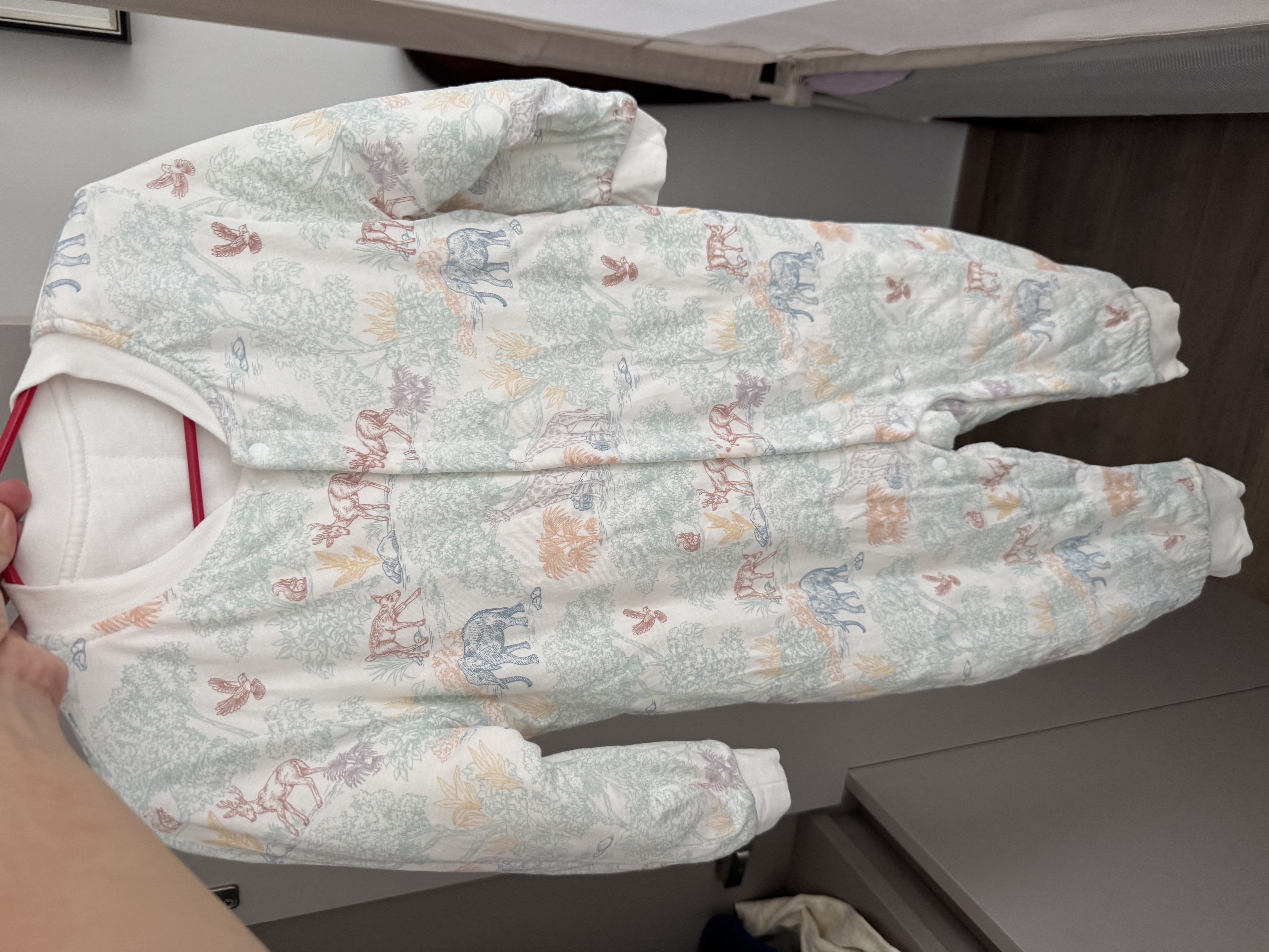 贝肽斯胎脂皮婴儿衣服秋冬新款纯棉连体衣加厚新生男女宝宝长袖哈衣 实拍图