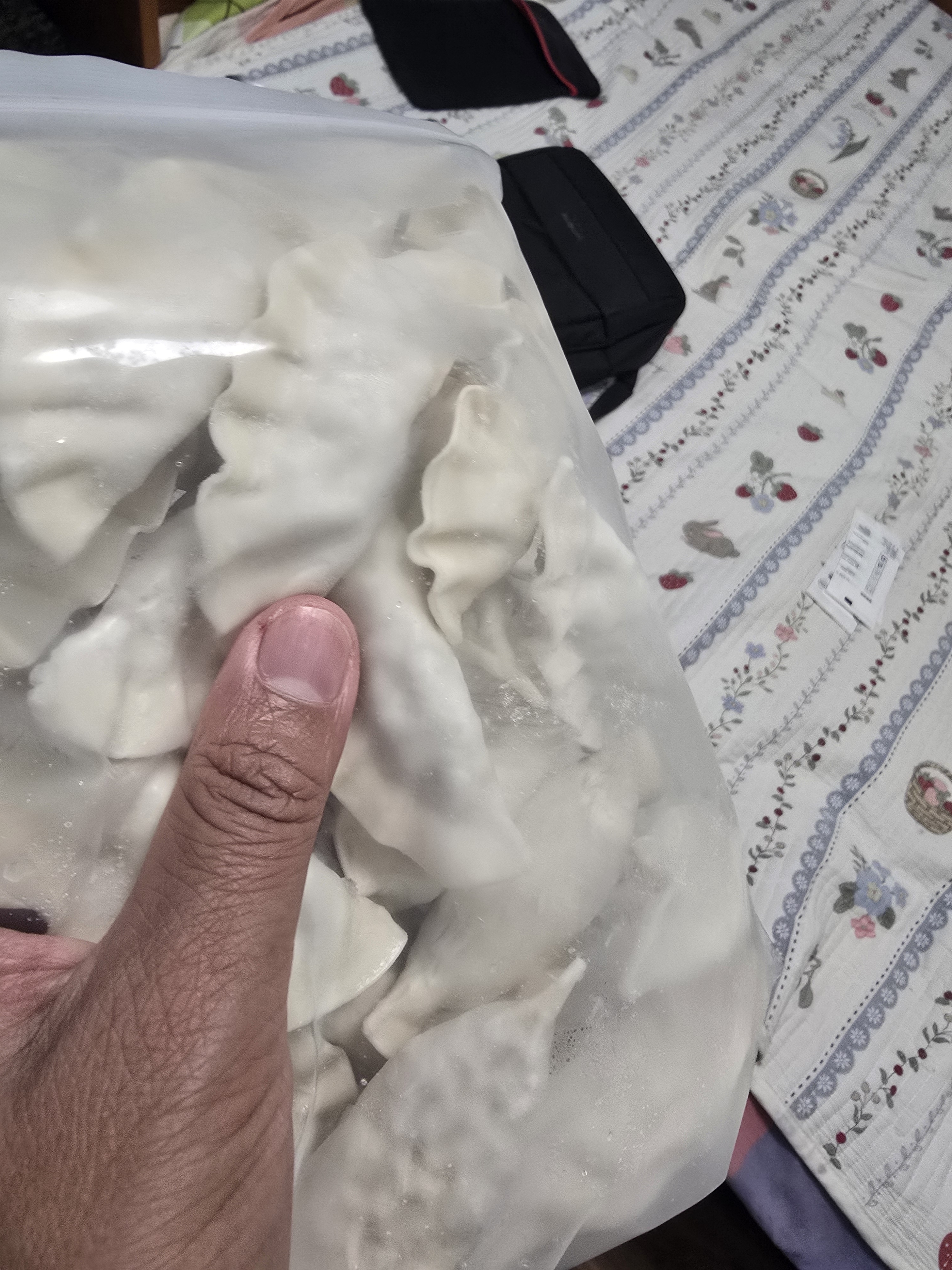必品阁（bibigo）芹菜猪肉水饺 1200g 约48只 饺子蒸饺夜宵儿童早餐速冻半成品 实拍图