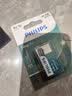 飞利浦（PHILIPS）碳性9V电池1粒适用玩具/万用表/烟雾报警器/麦克风/遥控器/话筒等9V方块电池6F22 实拍图
