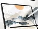 绿联适用苹果iPad Air8/7/6类纸膜磁吸可拆卸Air11英寸M4芯片2026款Apple平板抗指纹手写绘画磨砂纸膜 实拍图