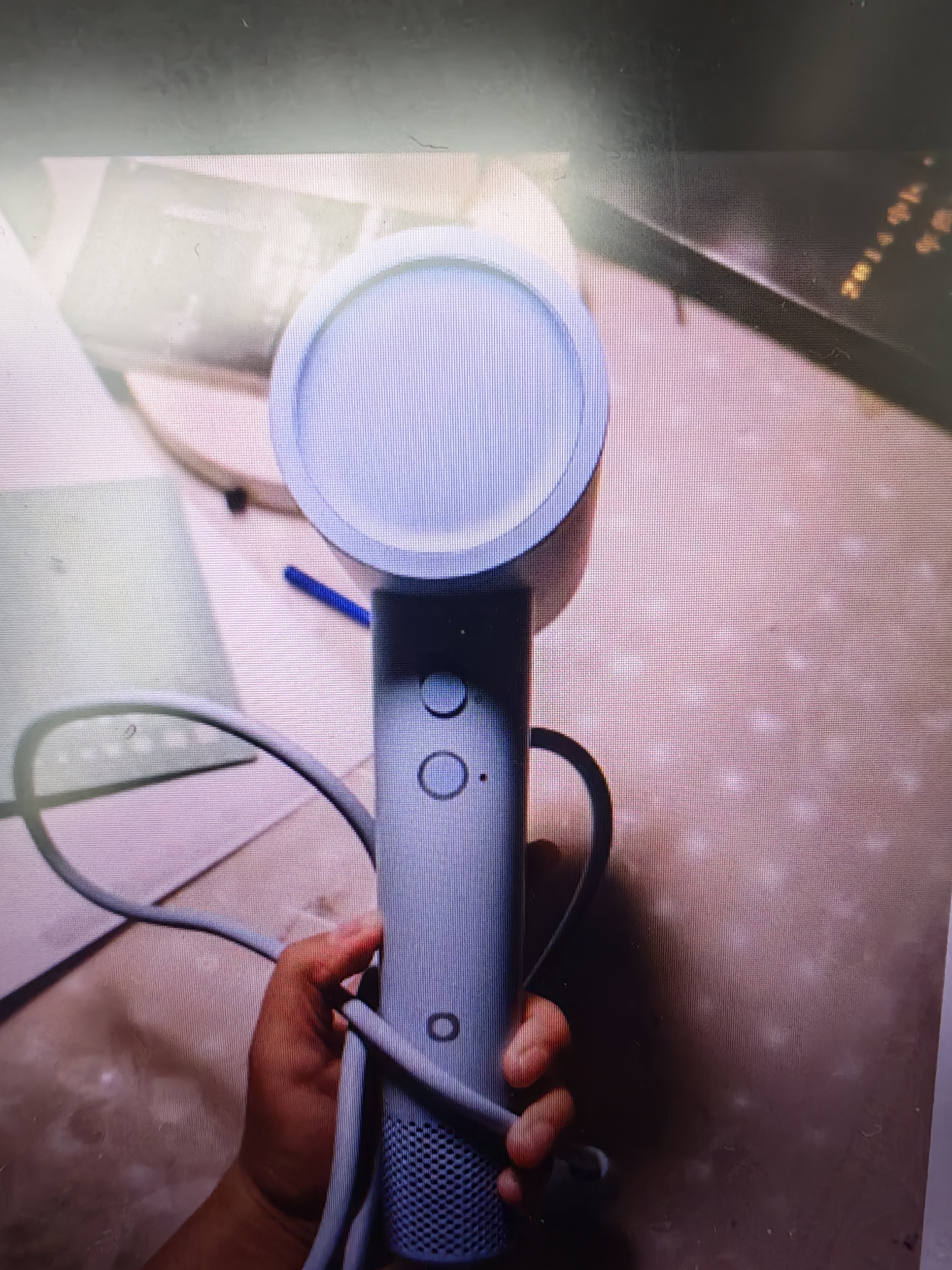 京东京造【晒单京豆10】智能高速吹风机Lite2蓝 负离子吹风机家用静音大功率护发速干宿舍电吹风生日 实拍图