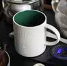 星巴克（Starbucks）复古白绿系列磨砂质感马克杯530ml咖啡杯泡茶杯水杯节日礼物男女 实拍图