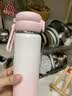 FGA富光儿童节保温杯316L不锈钢吸管孕产妇水杯学生便携弹盖杯子粉 实拍图