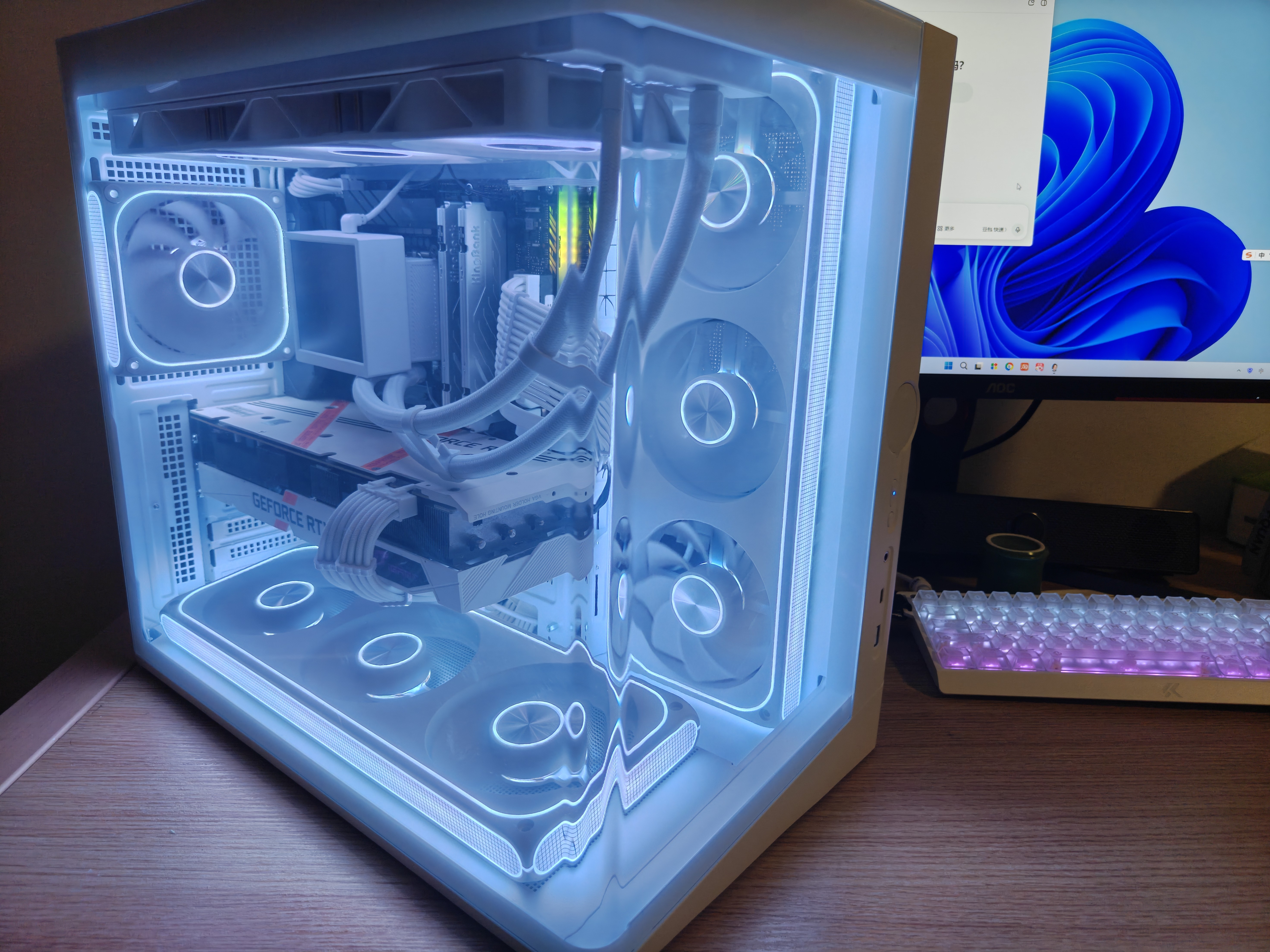 利民（thermalright）TL-ARGB & FAN HUB X12 IR BLACK 风扇HUB 支持12组PWM+ARGB风扇同步 支持无线灯光遥控器 实拍图