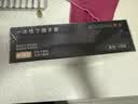 乌斯京一次性手套丁腈橡胶100只中码厨房食品级加厚耐家务丁晴手套黑色 实拍图