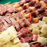 游牧御品大漠烧烤食材套餐5~8人份 220串净肉重4斤 10种露营烤串牛羊肉串 实拍图