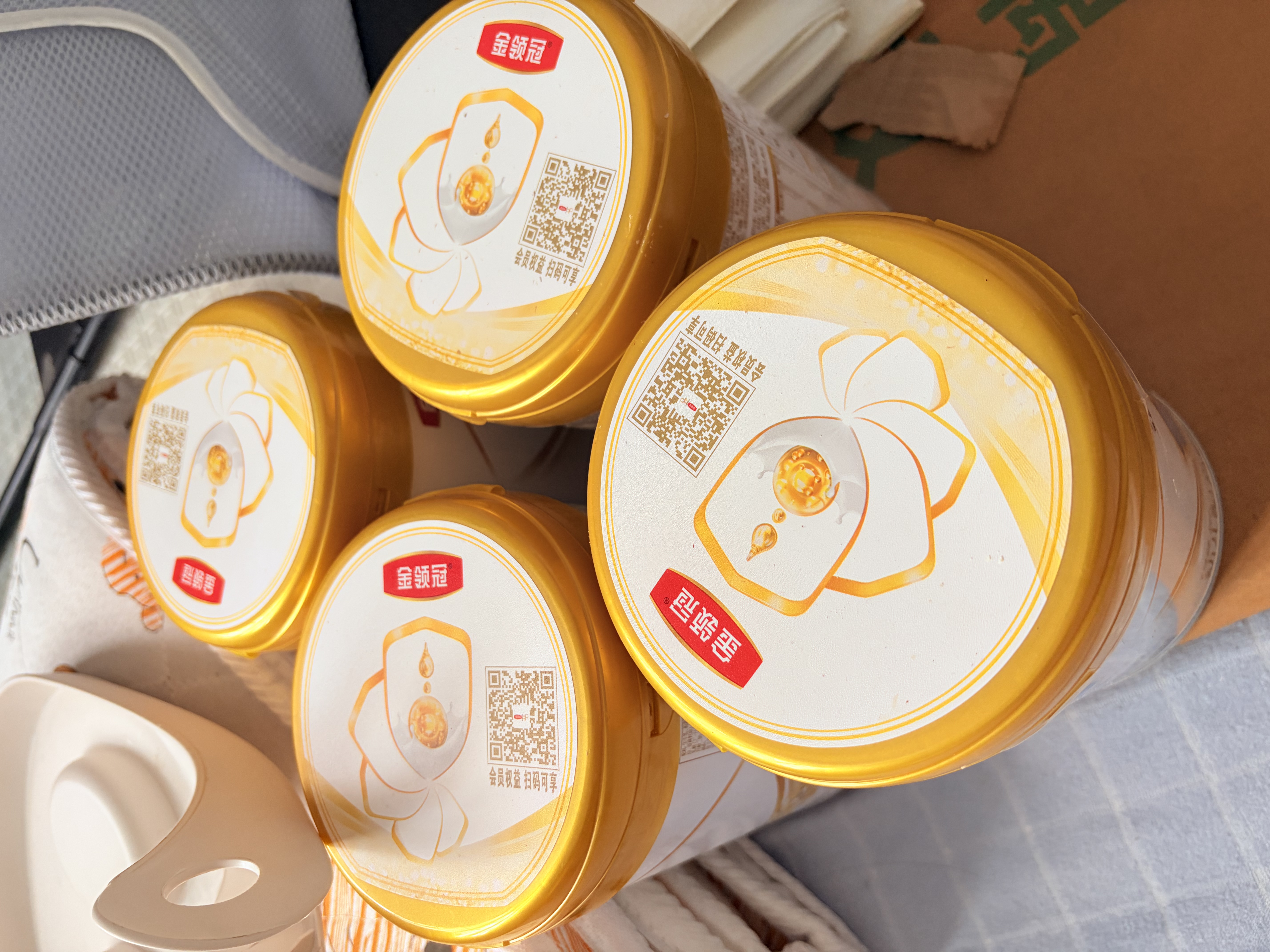 伊利金领冠珍护幼儿A2β-酪蛋白奶粉3段12-36月900g*6罐 HMO乳源专利 实拍图