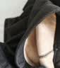 南极人男士保暖裤男双层含羊毛护膝加绒加厚打底裤保暖棉裤单条装黑色XL 实拍图