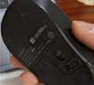 罗技（Logitech）M185鼠标 无线鼠标 办公鼠标 对称鼠标 黑色灰边 带无线2.4G接收器 实拍图