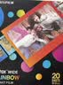 INSTAX富士instax立拍立得 宽幅相纸 彩虹双包装20张（适用于WIDE系列相机） 实拍图