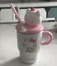 三丽鸥（SANRIO）HelloKitty公仔冰霸保温杯316不锈钢带吸管办公室女生日礼物500ml 实拍图