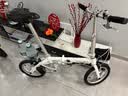 大行（DAHON） 412折叠自行车14英寸单速超轻迷你铝合金学生成人单车BYA412 白色 实拍图