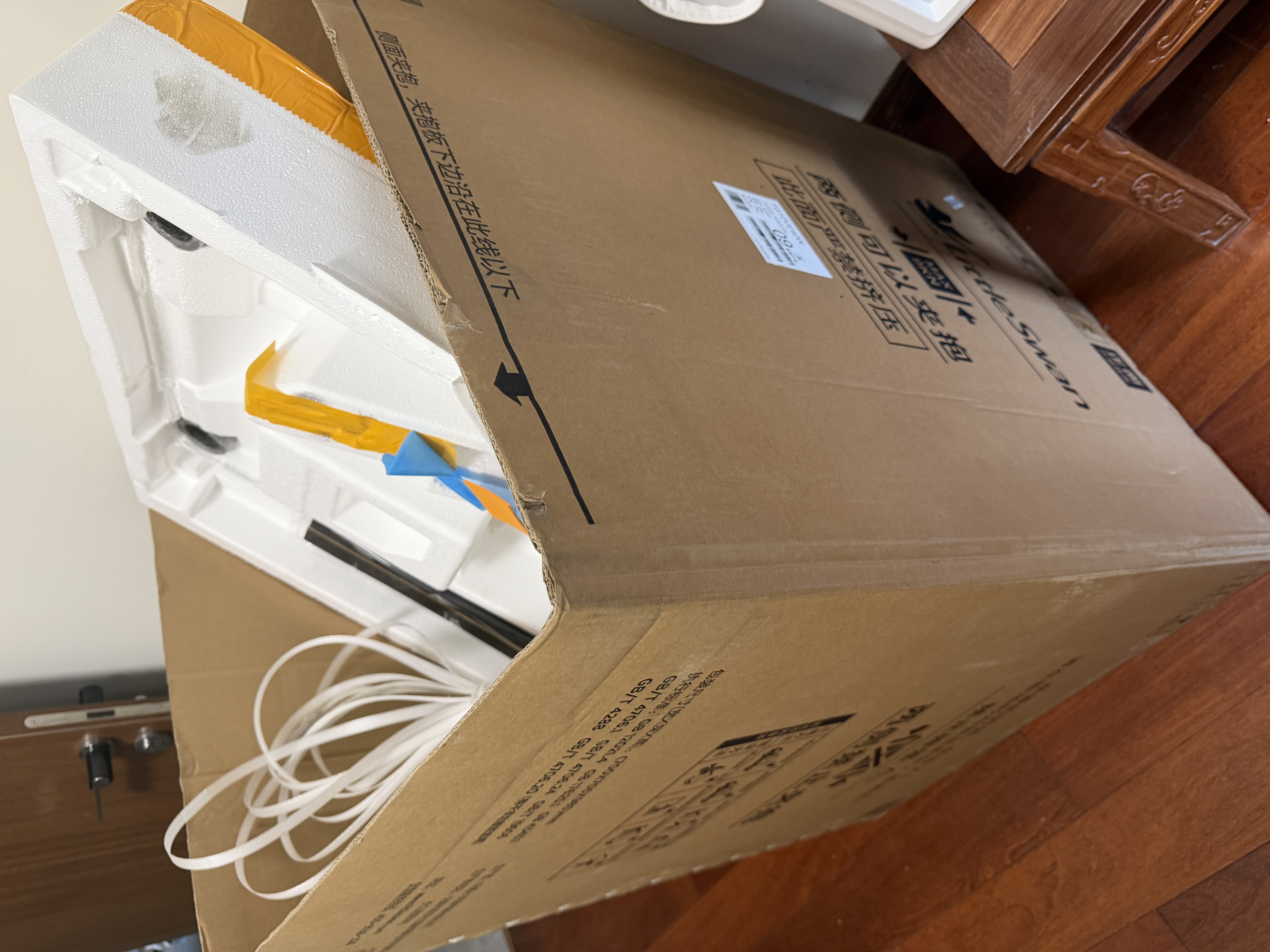 小天鹅（LittleSwan）小乌梅3.0奶油白 滚筒洗衣机全自动家用 10KG纯平全嵌 TG10VE40W 一级能效 国家补贴 京东自营 实拍图