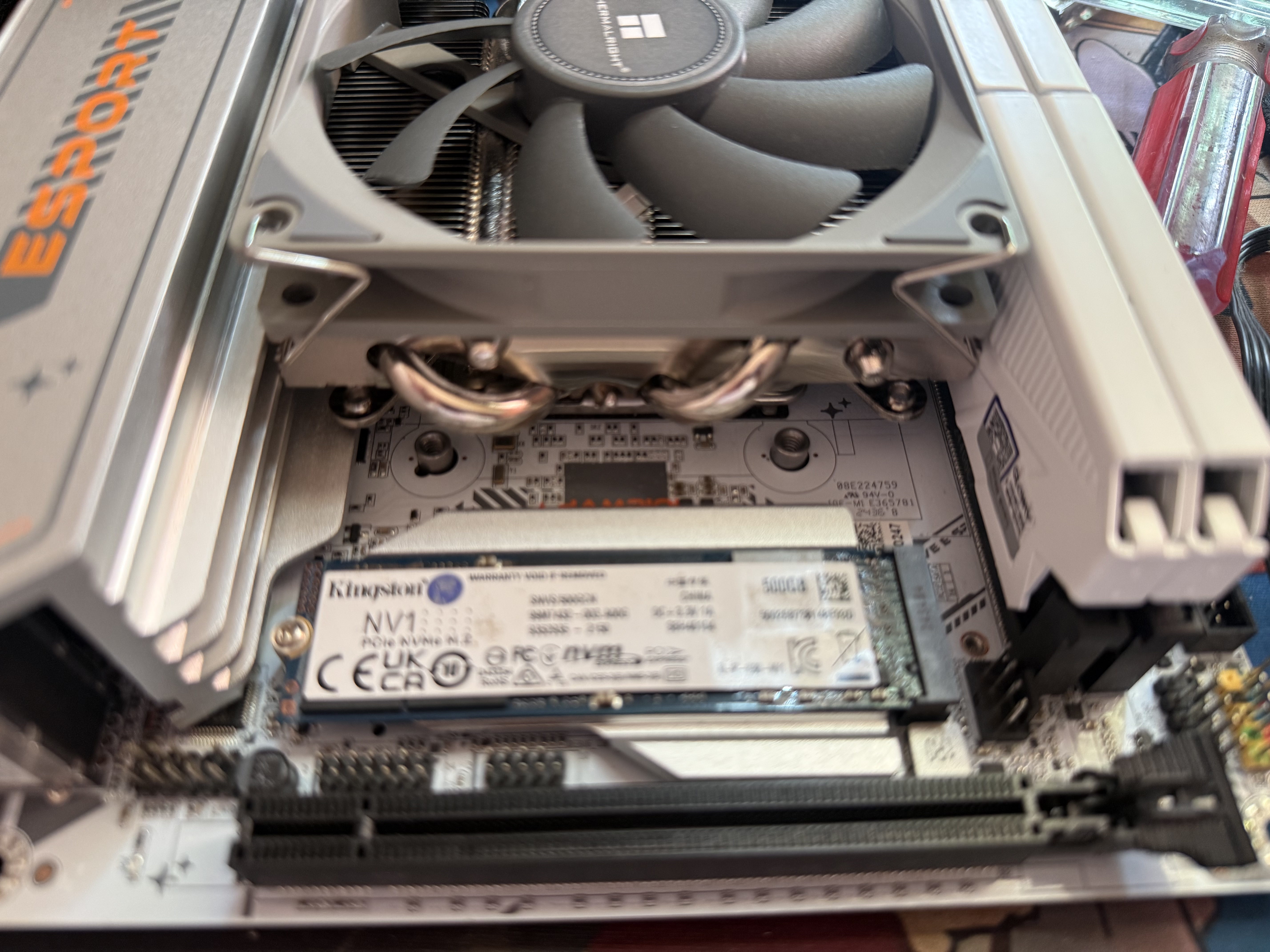 利民（thermalright）AXP90-X36 下压风冷散热器 36mm AGHP热管全回流焊工艺双平台全金属背板扣具 支持多平台 实拍图