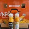 农夫山泉100%纯果汁NFC果汁300ml*12瓶缤纷礼盒(6橙汁+6芒果汁) 实拍图