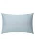 MUJI 【凉柔系列】枕套 枕头套单个装家用床品 JD842C6S 蓝色 单只 48*74cm枕芯用 实拍图