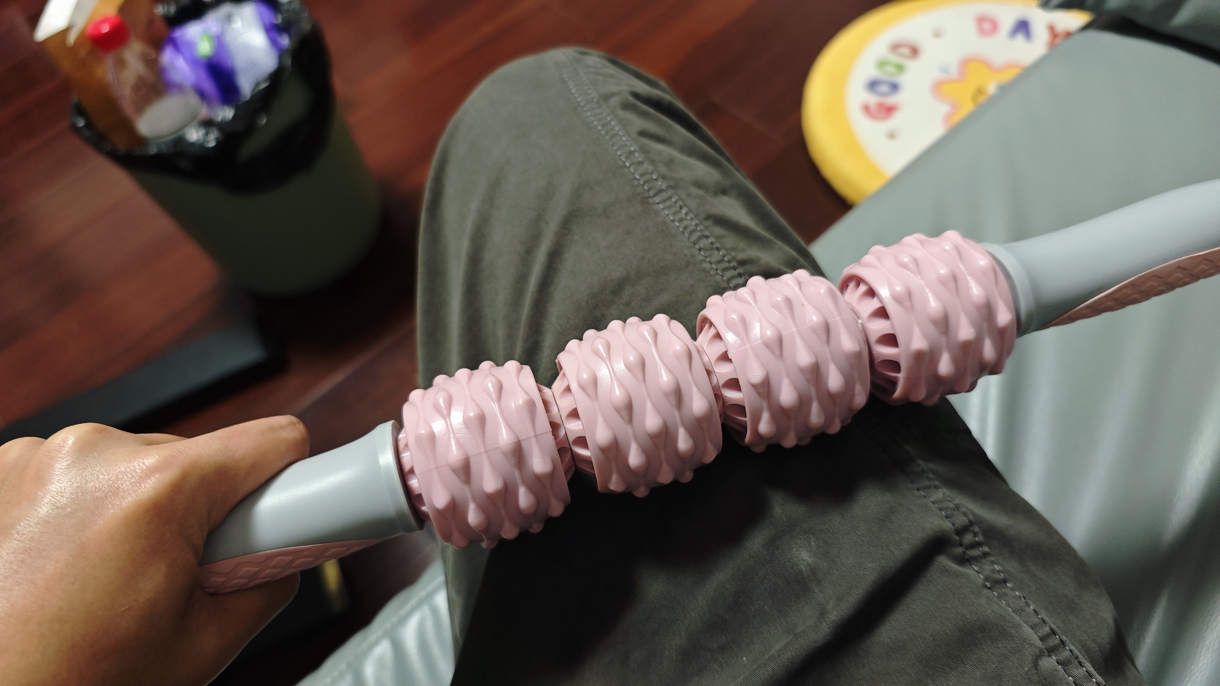 yottoy狼牙棒按摩棒滚轮轴细小腿肌肉筋膜放松深度超痛琅琊全身按摩器 实拍图
