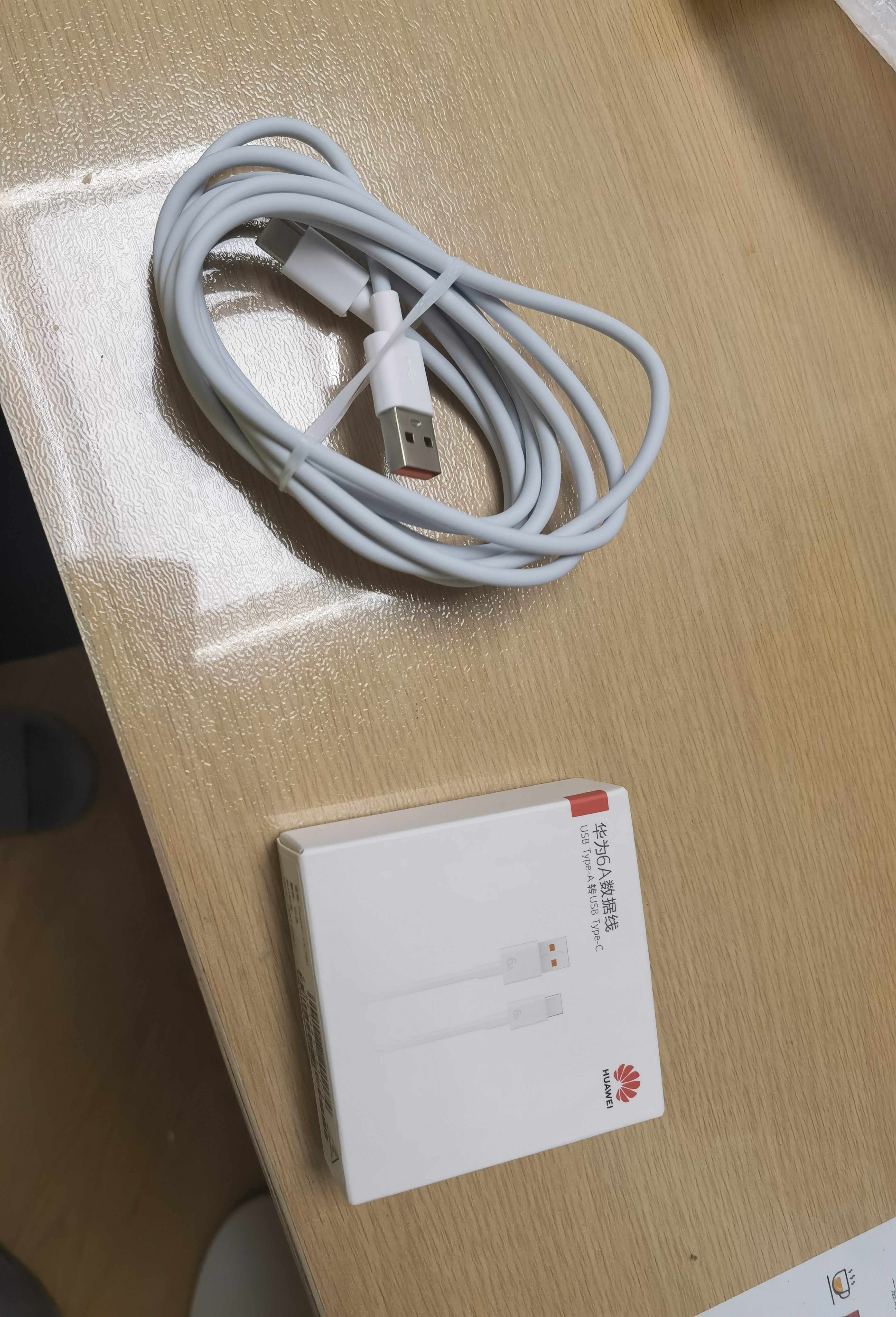 华为原装6A数据线type-c充电器线超级快充66w88w100wp90p80mate90 80 70 60 50 40 x7 x6 nova16 15 14 华为【6A闪充线】白色 华为 实拍图