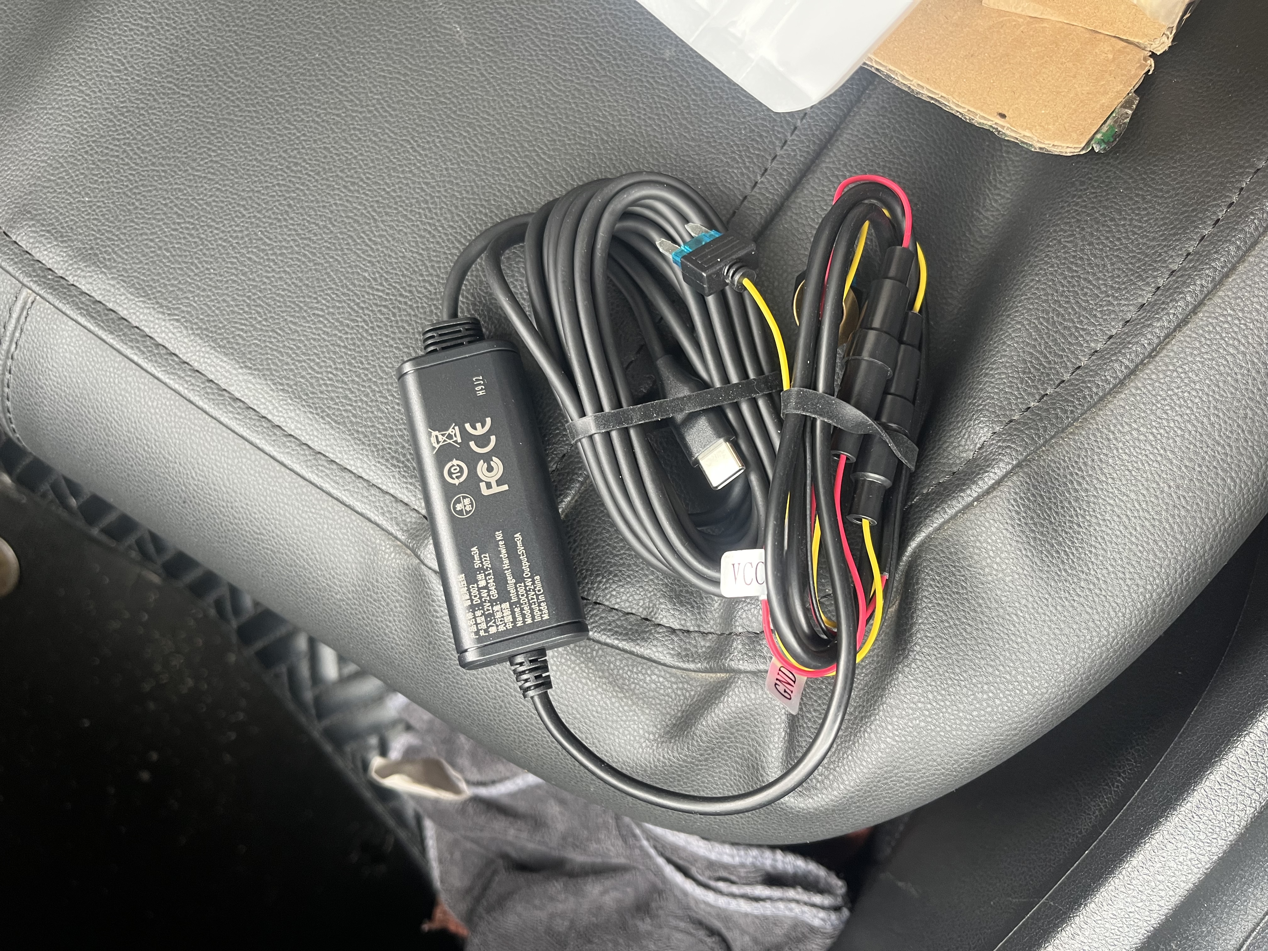 盯盯拍行车记录仪MINI Pro 1296P高清夜视停车监控 32G卡+降压线 实拍图