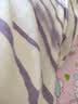 猫人女士睡衣女【纯棉防螨抑菌】清新条纹带胸垫可外穿家居服香芋紫XL 实拍图