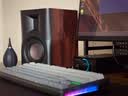 惠威（HiVi）D100蓝牙音箱2.0声道多媒体有源音响笔记本台式电脑桌面音响 木纹色 实拍图