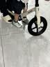 乐卡（Lecoco）儿童平衡车无脚踏宝宝学步车2-3-6岁幼儿滑行滑步车 12寸 X1pro-云雾咖 【无光实心轮】 实拍图