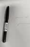 派通（Pentel ）彩色软毛笔秀丽笔 弹性笔尖水性笔Touch手帐书信贺卡用 SES15C黑色 5支装 实拍图