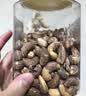 百草味紫皮腰果450g 罐装大颗粒盐焗味每日坚果健康休闲零食团购送礼品 实拍图