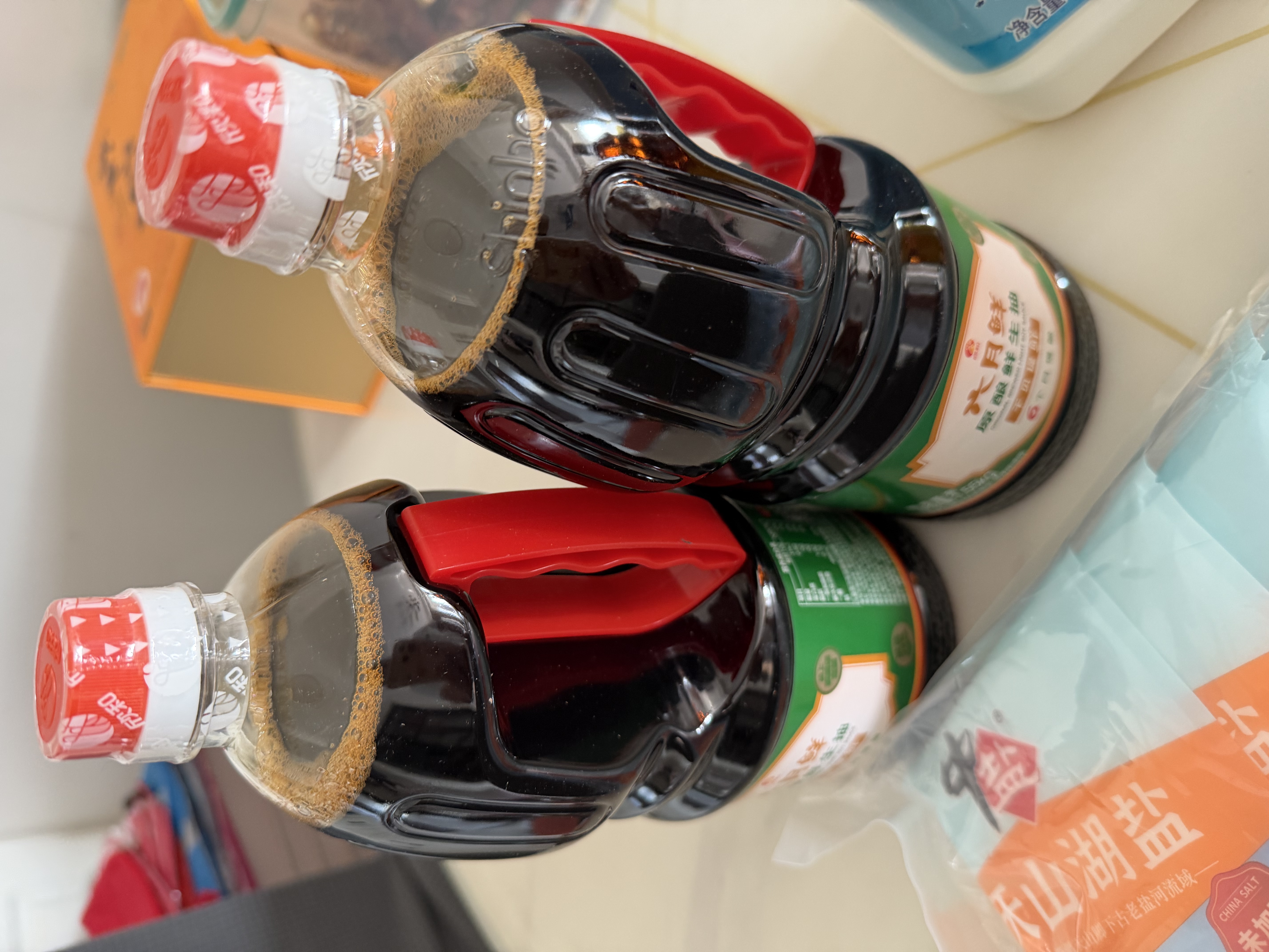 欣和六月鲜原酿鲜生抽1.55kg*2+味达美葱姜料酒450ml干贝提鲜减盐26% 实拍图