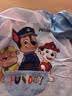 汪汪队立大功（PAW PATROL）儿童罩衣防水画画衣围裙吃饭围兜长袖幼儿园反穿衣1713蓝色M 实拍图