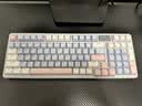 雷柏（Rapoo）V700DIY-98升级款 三模客制化无线机械键盘gasket结构7层填充消音全键热插拔电竞办公键盘 蓝灰粉 实拍图