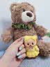 名创优品（MINISO）吉福特熊小熊玩偶毛绒公仔生日礼物送女生抱枕娃娃儿童玩具棕色 实拍图