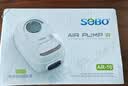 松宝（sobo）鱼缸增氧泵氧气泵养鱼打氧机增氧机 家用小型鱼缸氧气机6W双孔 实拍图