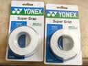 尤尼克斯（YONEX）羽毛球手胶运动吸汗带握把胶AC-102C-011白色三条装 实拍图