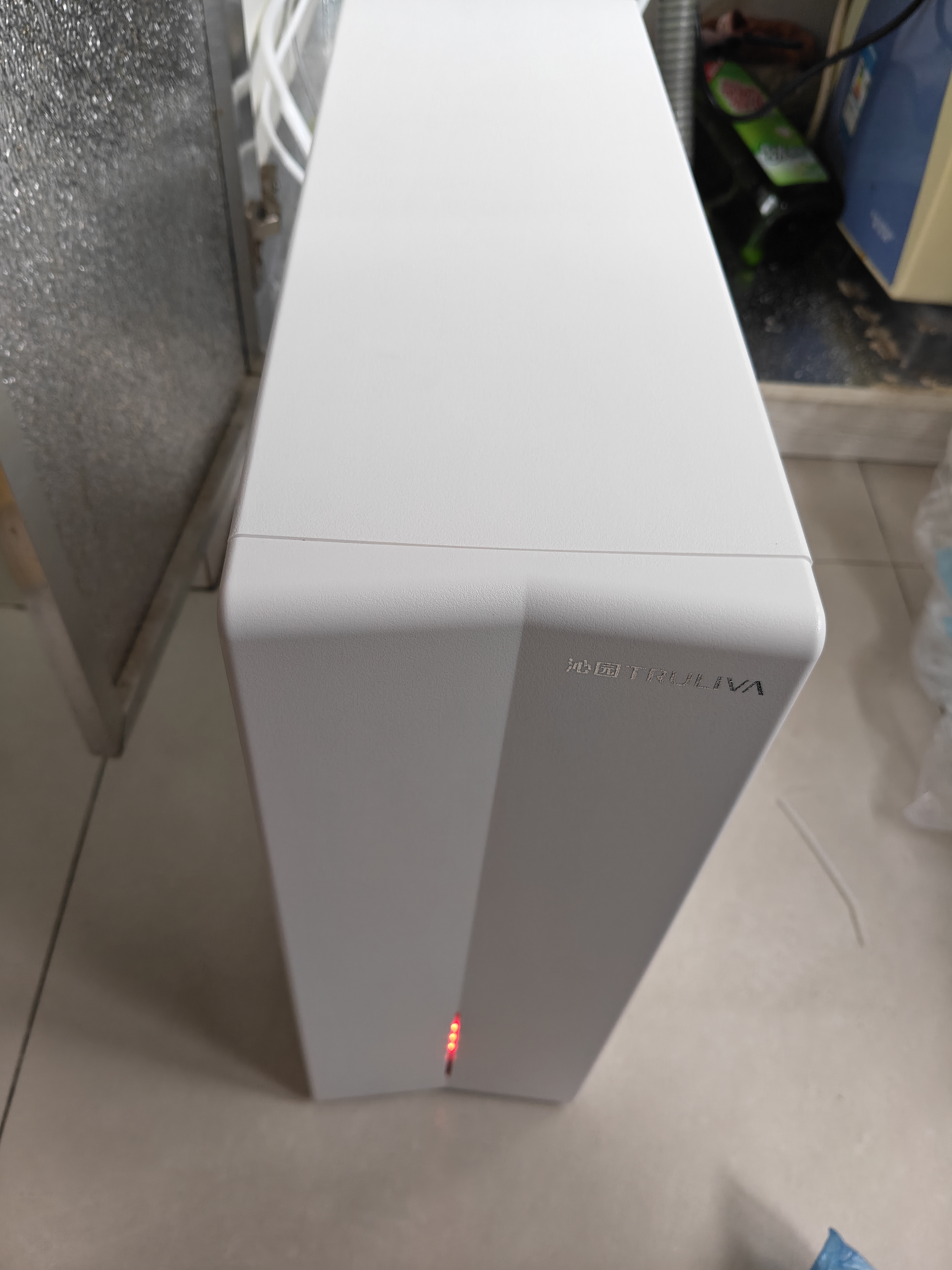 沁园家庭用双子芯5.0净水器1000G【1200G初始流速体验】 8年RO过滤器厨房台下式直饮水一体机UR-S61076 实拍图