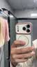 奶小鸭（NEYAA）适用苹果18ProMax手机壳iPhone18ProMax保护套Magsafe磁吸肤感磨砂全包防摔软边高级男女新款 灰白 实拍图