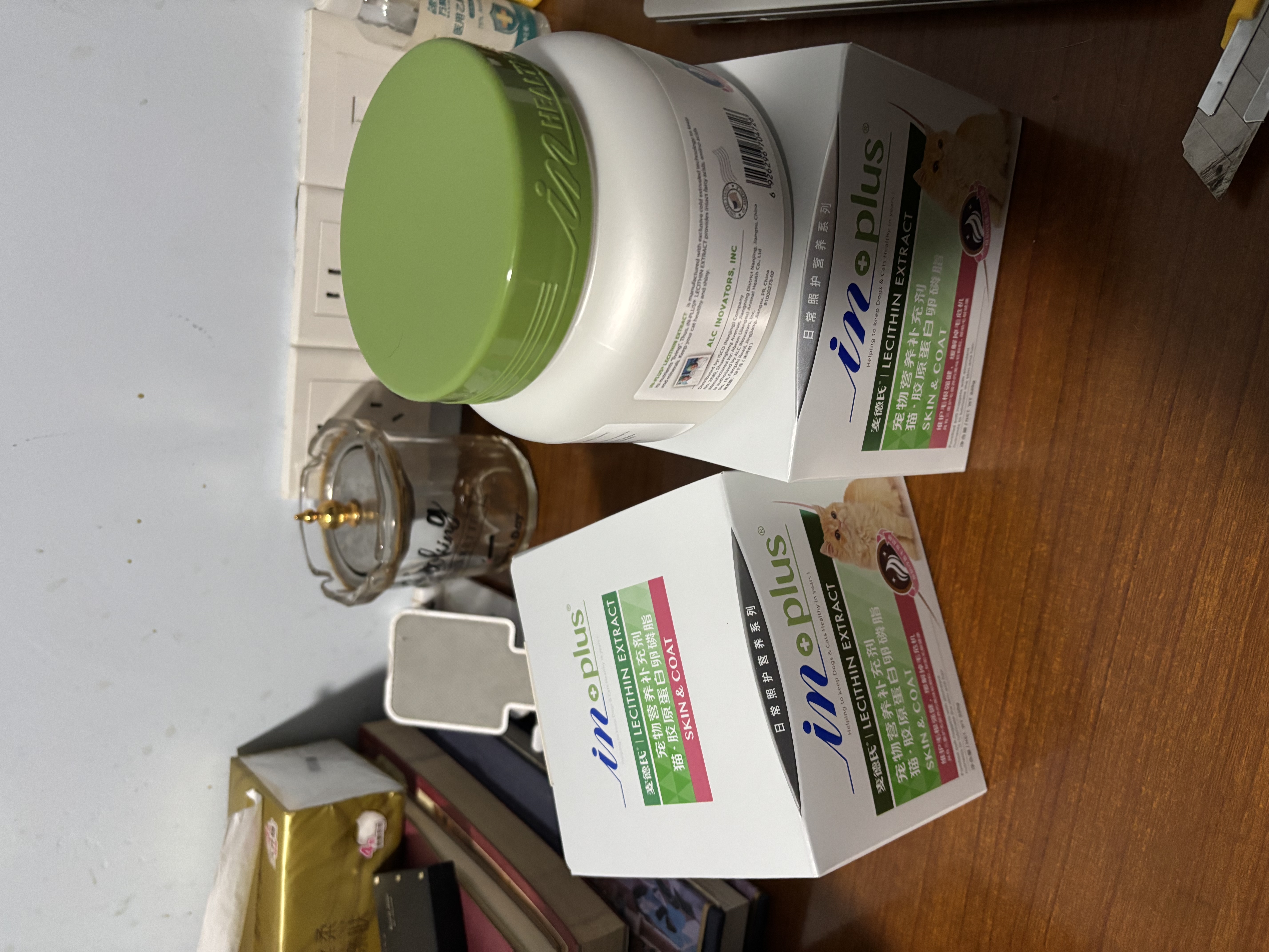 麦德氏IN猫咪护毛胶原蛋白卵磷脂225g 猫用卵磷脂美毛护肤防掉毛 实拍图