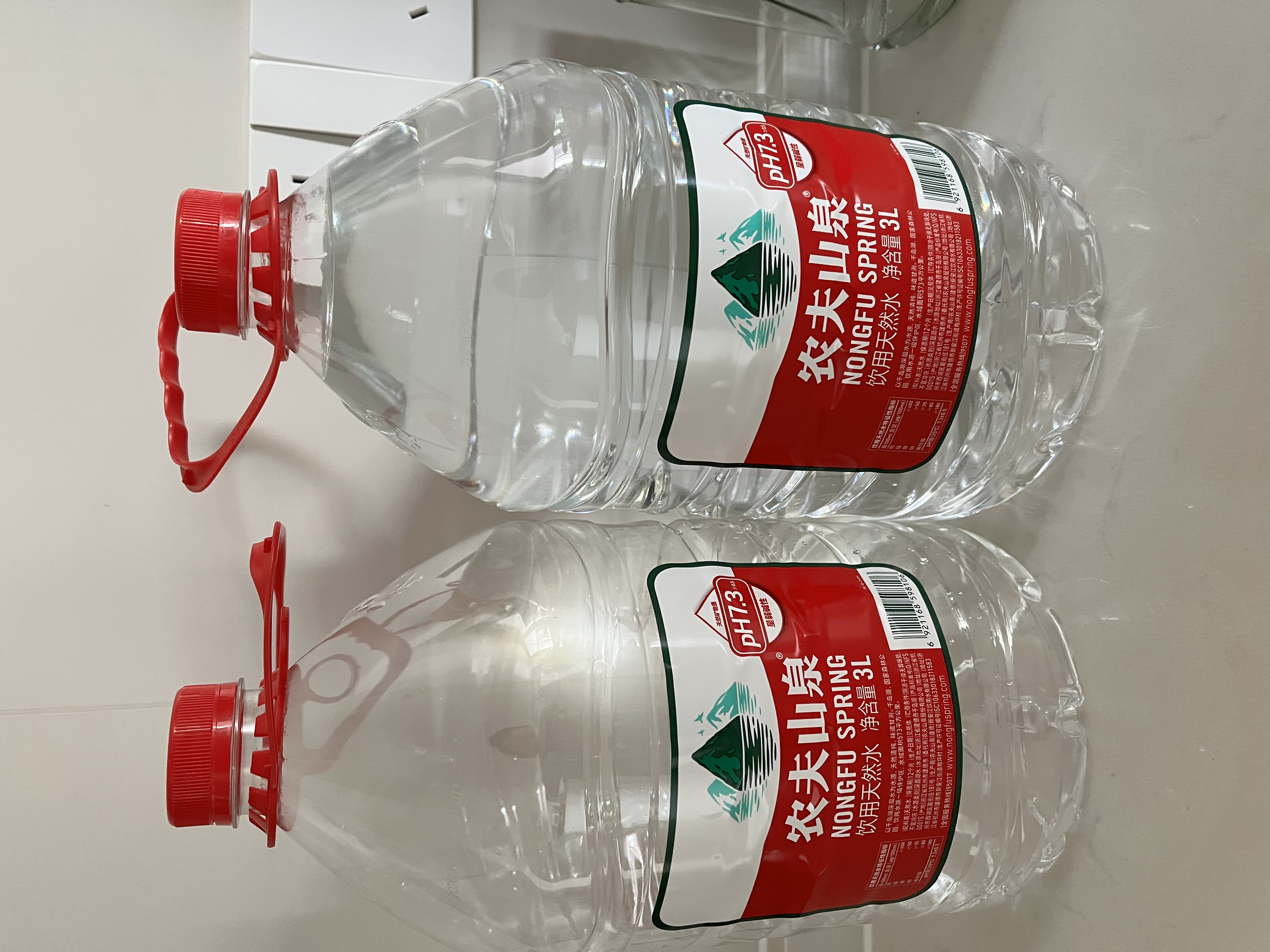 农夫山泉  饮用水 饮用天然水3L*6桶 整箱 桶装水 实拍图