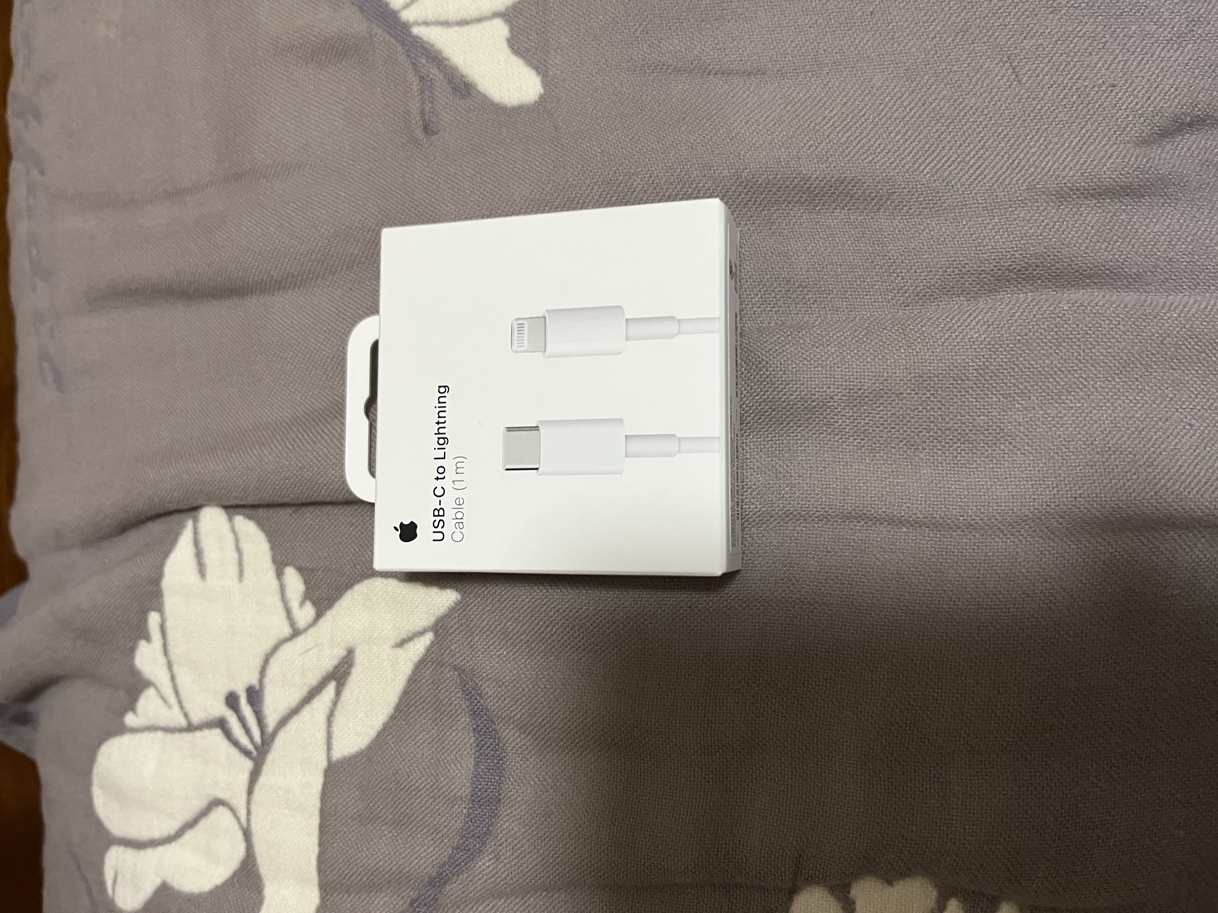 Apple/苹果 type-c转lightning闪电充电线-1米 手机数据线 旗舰店原装苹果iPhone 14 Pro Max快充线 实拍图