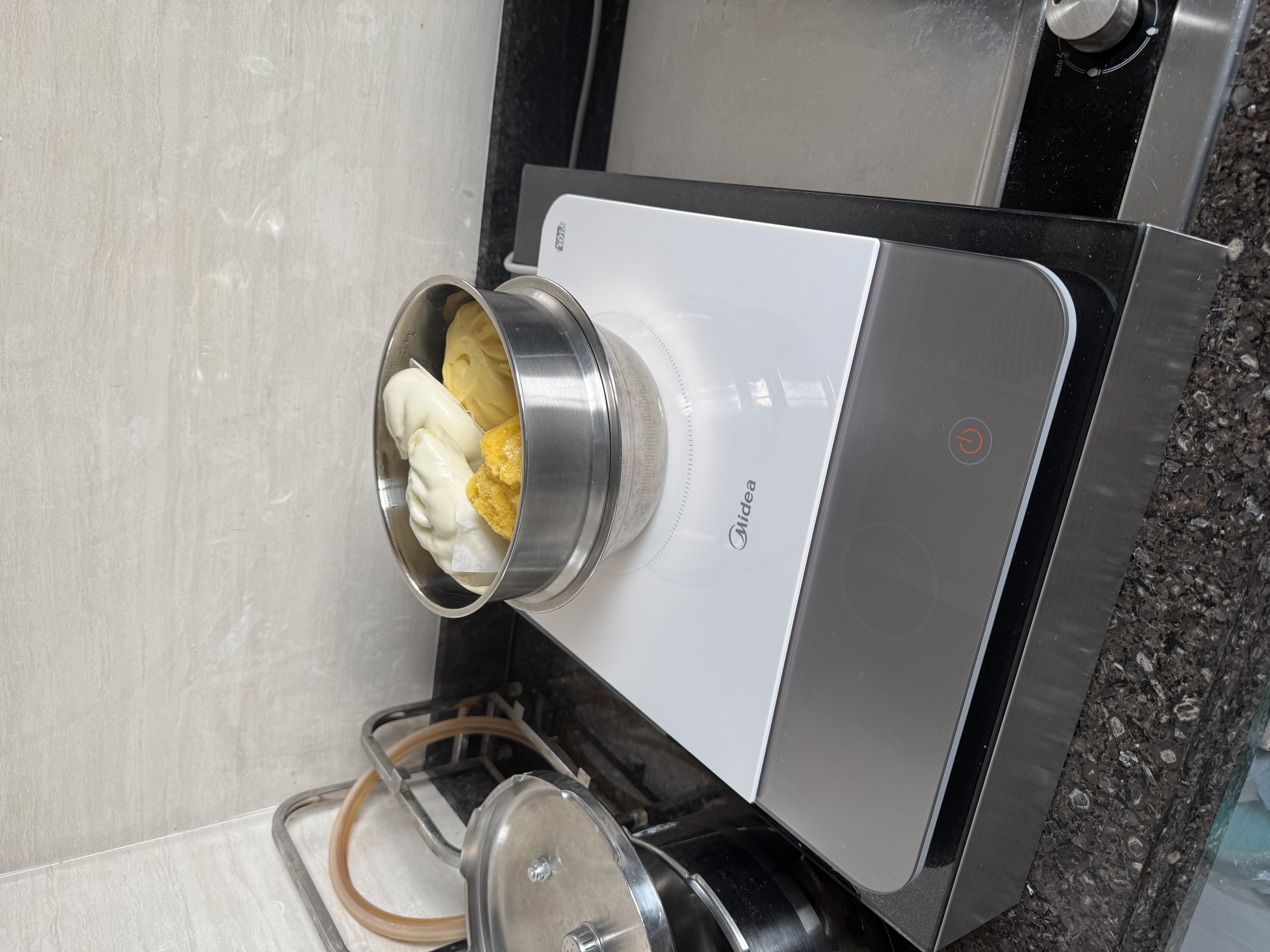 美的（Midea）家用电磁炉电陶炉电池炉2200W大功率猛火新型电磁灶一体面板爆炒炒菜超薄火锅炉2026新品MC-E22A02 实拍图