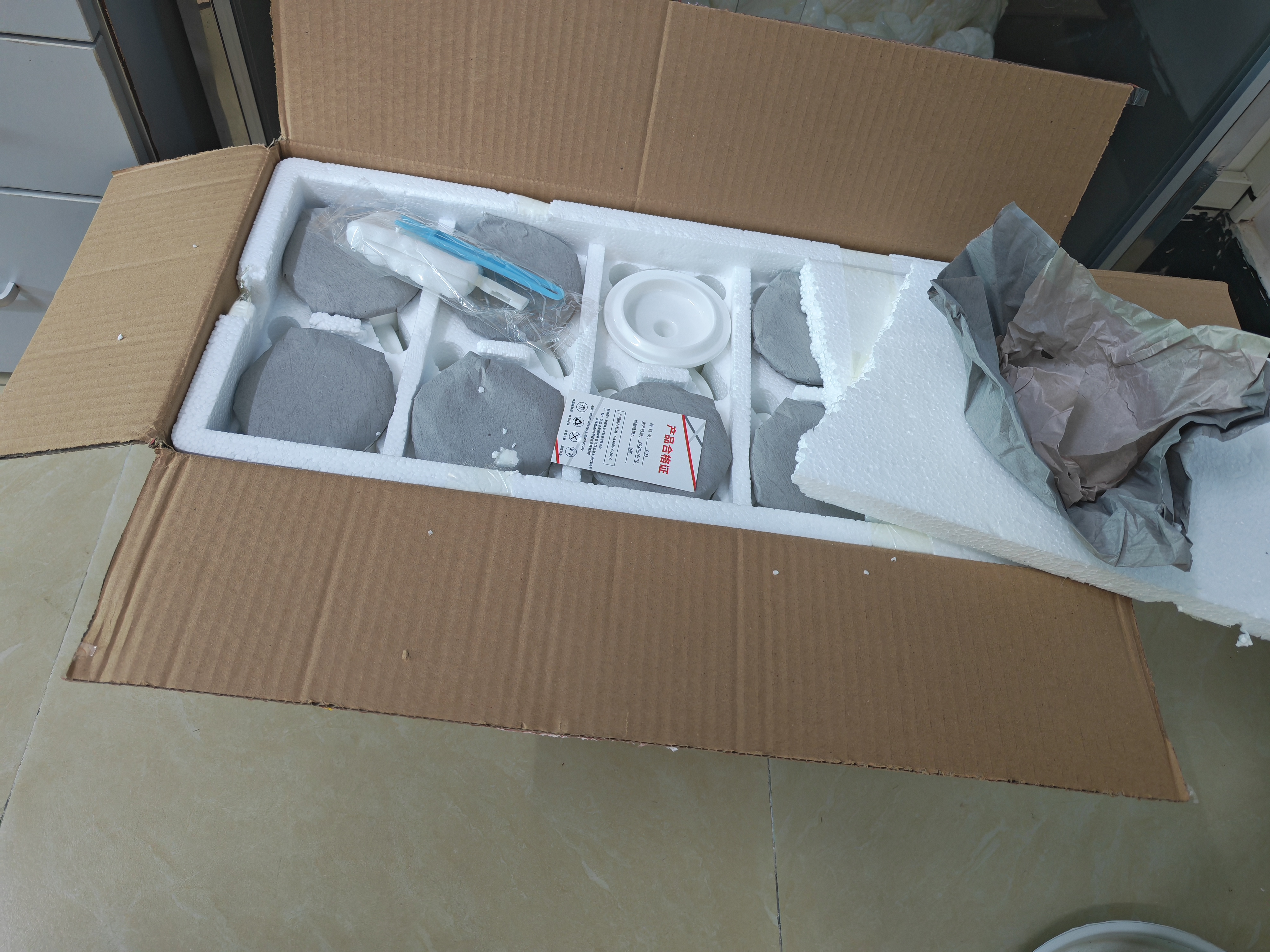 陶相惠茶杯办公陶瓷杯会议杯带盖10只装商务会议开会杯子水杯套装350ml 实拍图