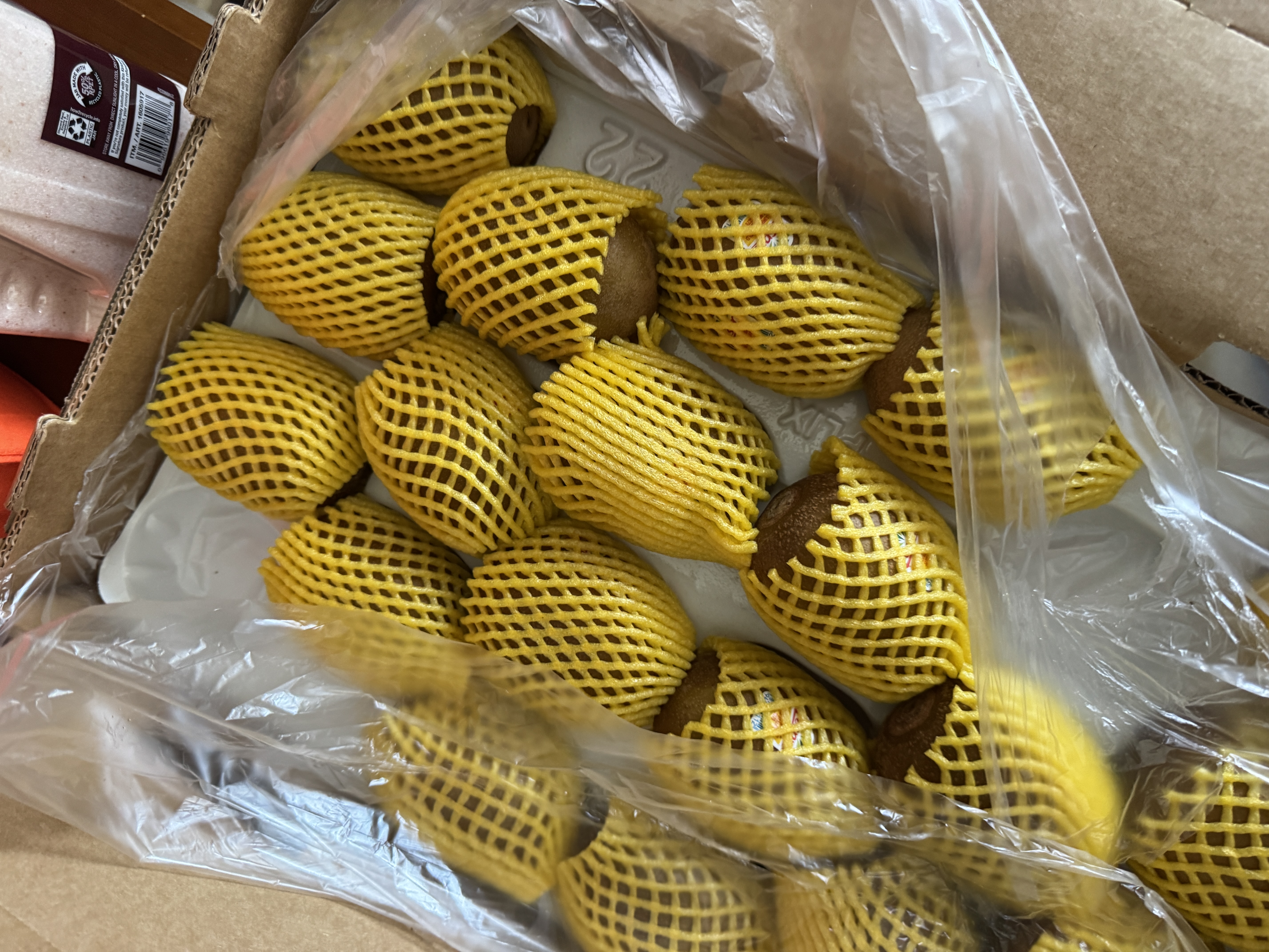 佳沛（zespri）新西兰金奇异果22粒巨大原箱146-175g猕猴桃水果礼盒 实拍图