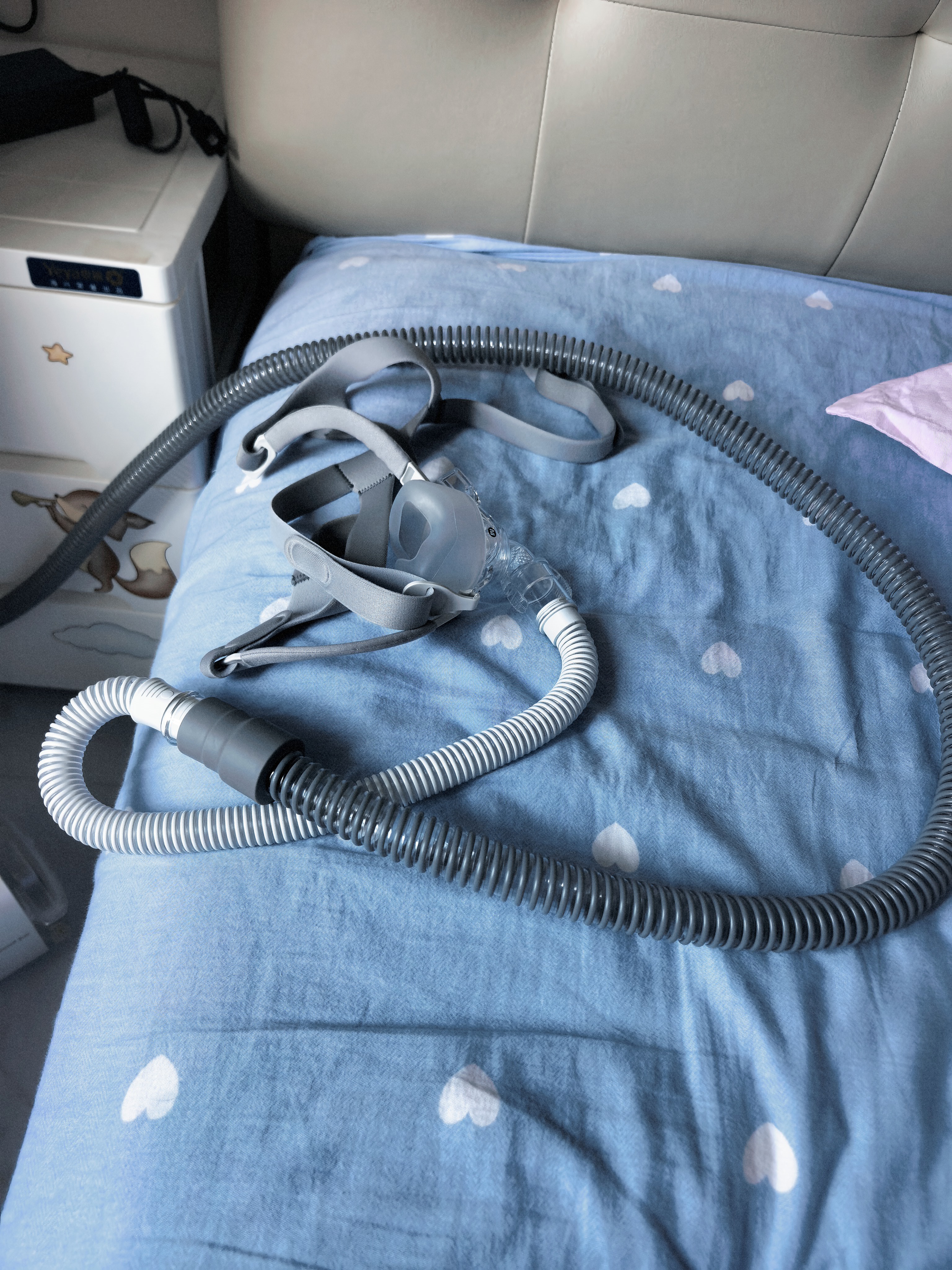 鱼跃825Auto双水平呼吸机全自动睡眠打呼噜家医用憋气呼吸暂停止鼾 实拍图
