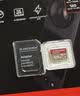 Sandisk闪迪128GB TF(MicroSD)内存卡 升级款 极速金卡 A2 V30 U3 兼容大疆Pocket 4/Action 6运动相机存储卡 实拍图