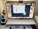 明基(BenQ) ScreenBar Halo2屏幕挂灯护眼全光谱电竞智能无线显示器灯 实拍图