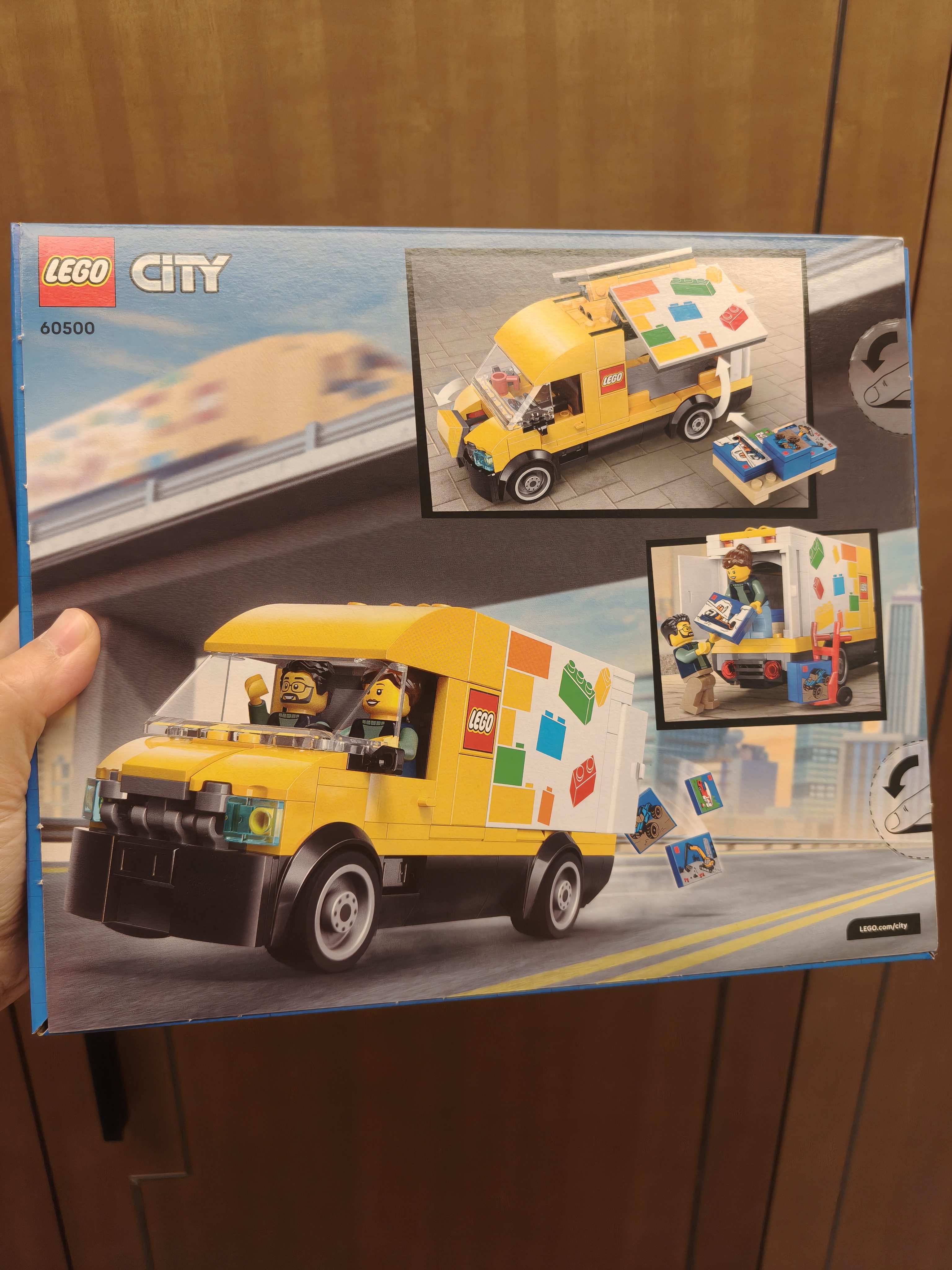乐高（LEGO）积木玩具进口 城市组 60500运输面包车 6岁+ 男孩生日礼物 实拍图
