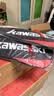 川崎（KAWASAKI）羽毛球拍轻量化碳素中杆对拍KD-1蓝红（已穿线+6球+手胶+拍包） 实拍图