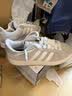 adidas 面包鞋 GRAND COURT BASE 00s休闲板鞋平底鞋男女阿迪达斯 浅灰/白色/树脂黄   37 实拍图