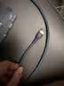 贝尔金（BELKIN） USB-IF认证Type-C轻柔编织快充线适用于苹果iPhone 15 Pro Max车载CarPlay充电数据线 USB-A转Type-c 1米蓝色 实拍图