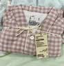 MUJI[自营限定款]女士无侧缝 双层纱织睡衣 纯棉家居服 浅粉红色 L 实拍图